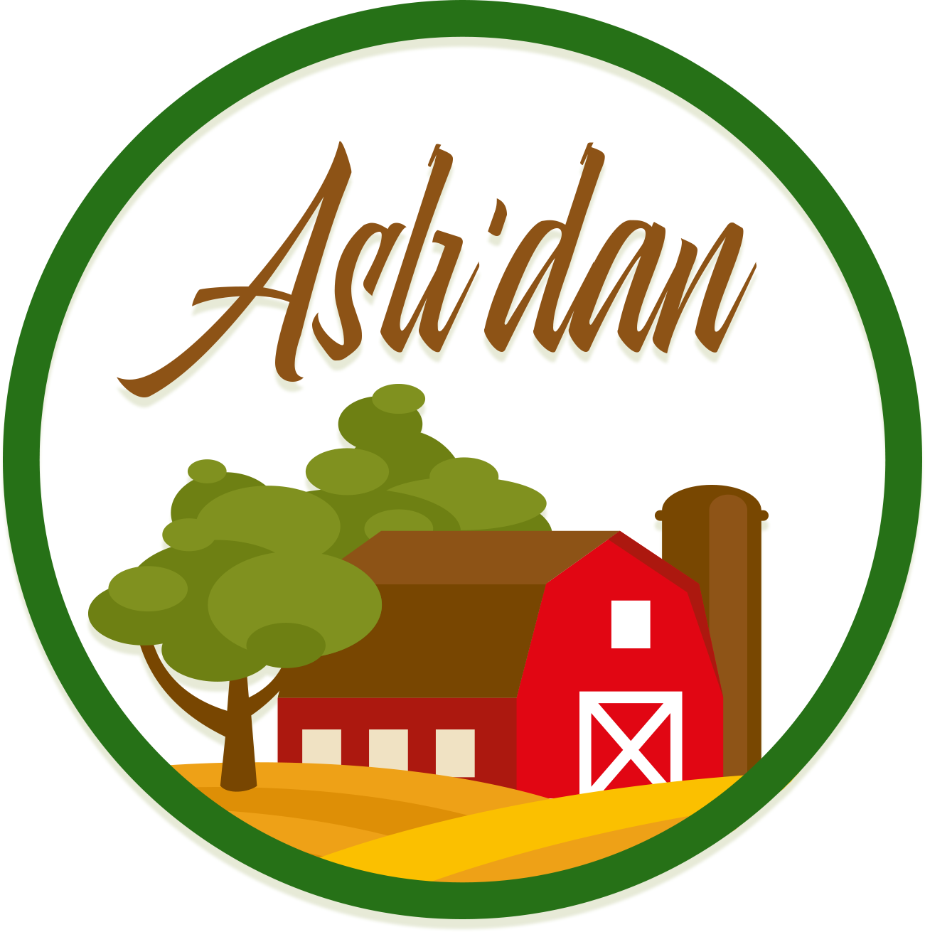 Aslı'dan çiftlik logosu